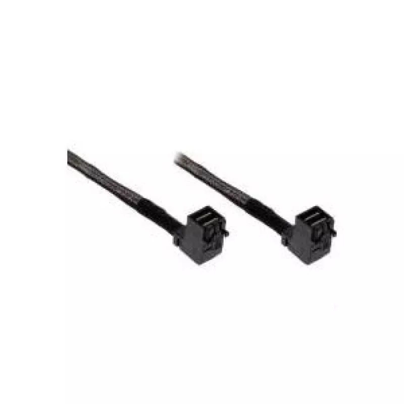 InLine Mini SAS HD-Kabel SFF-8643 auf SFF-8643, 0,5 m, schwarz