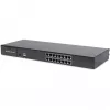 19 Zoll LCD KVM Konsole DIGITUS DS-72211-5US, 16-Port Cat 5, 1366x768, US International Tastatur