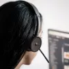 Headset Tellur Voice Pro Wireless Call-Center-Headset Schwarz TLL411007