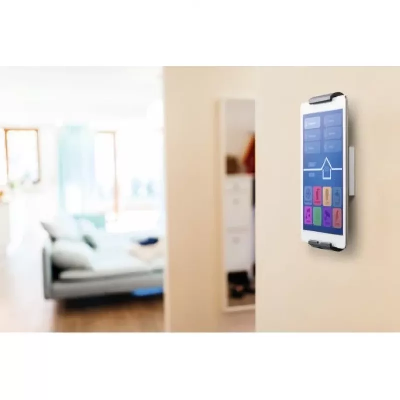 DURABLE TABLET HOLDER WALL - Wandhalterung für Tablet - Aluminium, ABS-Kunststoff - Silber (7-13) (893323)