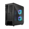 Fractal Design Focus 2 RGB Tempered Glass Mid Tower ATX PC-Gehäuse - Schwarz