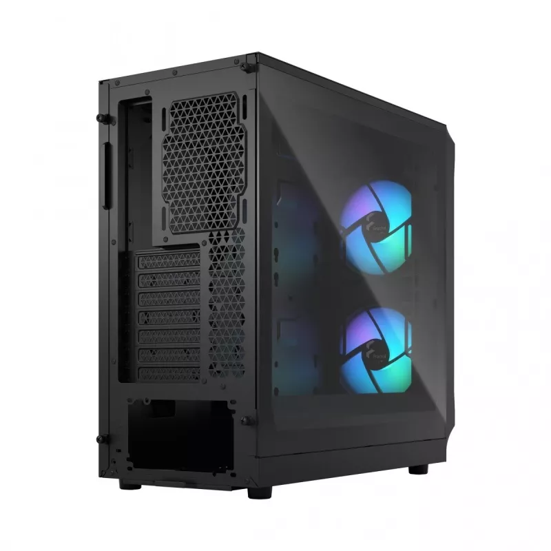 Fractal Design Focus 2 RGB Tempered Glass Mid Tower ATX PC-Gehäuse - Schwarz