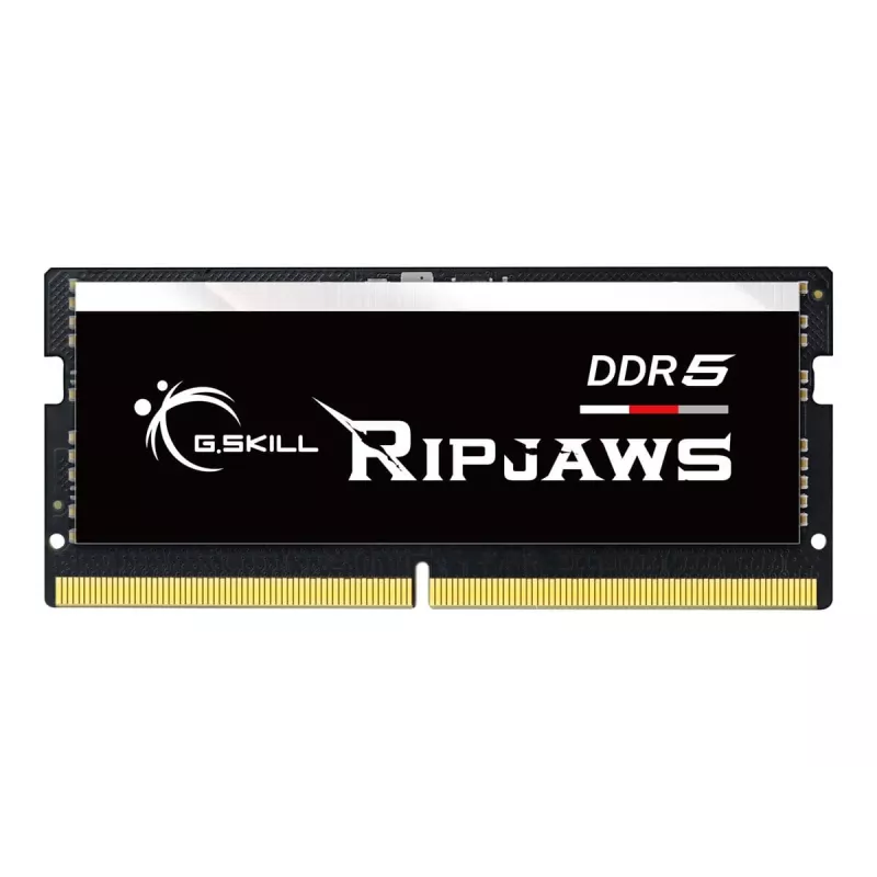 SO-DIMM 16 GB DDR5-5600, Arbeitsspeicher schwarz, F5-5600S4645A16GX1-RS, Ripjaws , INTEL XMP