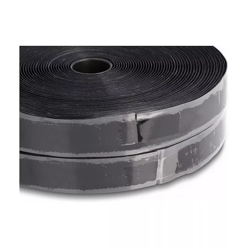 DeLOCK Klettband Hochleistung selbstklebend 25 m x 25 mm schwarz