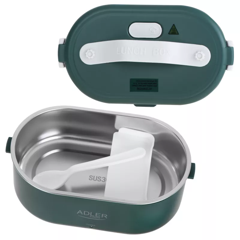 Adler | Warmhaltebehälter | AD 4505g | Fassungsvermögen 0,8 L | Material Edelstahl/Kunststoff | Grün