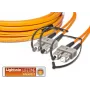 Lightwin Hochwertiges Flach-Duplex LWL-Patchkabel, MM OM2, SC - SC LWL-Patchkabel (LDP-50 SC-SC 3.0 FD)