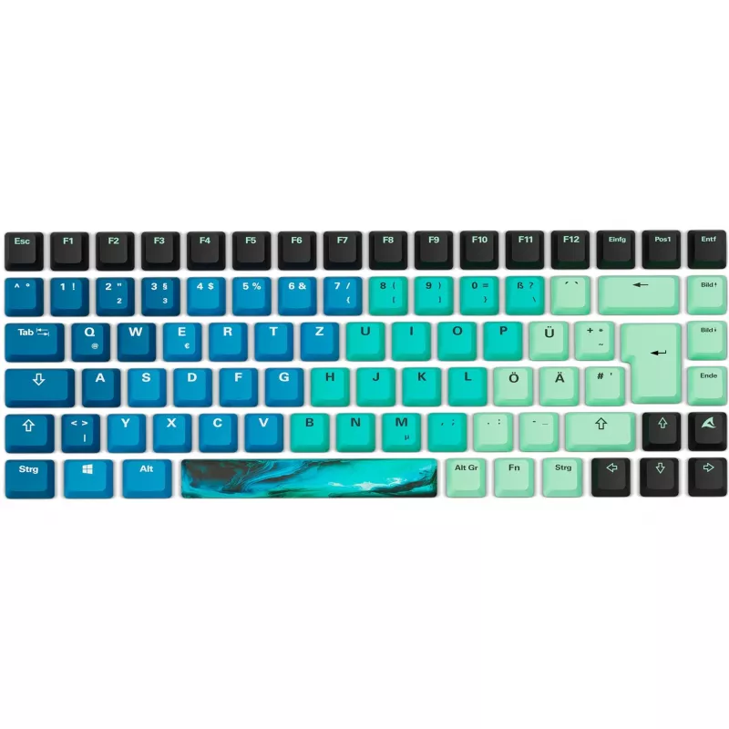 Sharkoon SKILLER SGK50 S3 Design Bundle D4 Tastenkappen- und Mauspad-Set
