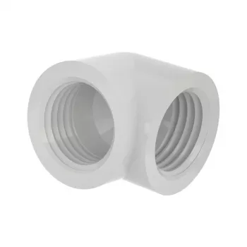 Barrow 90°-Adapter G1/4 IG auf G1/4 IG TDWT90SN-V2 — Weiß