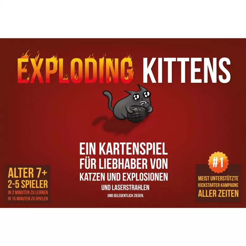 Exploding Kittens, Kartenspiel
