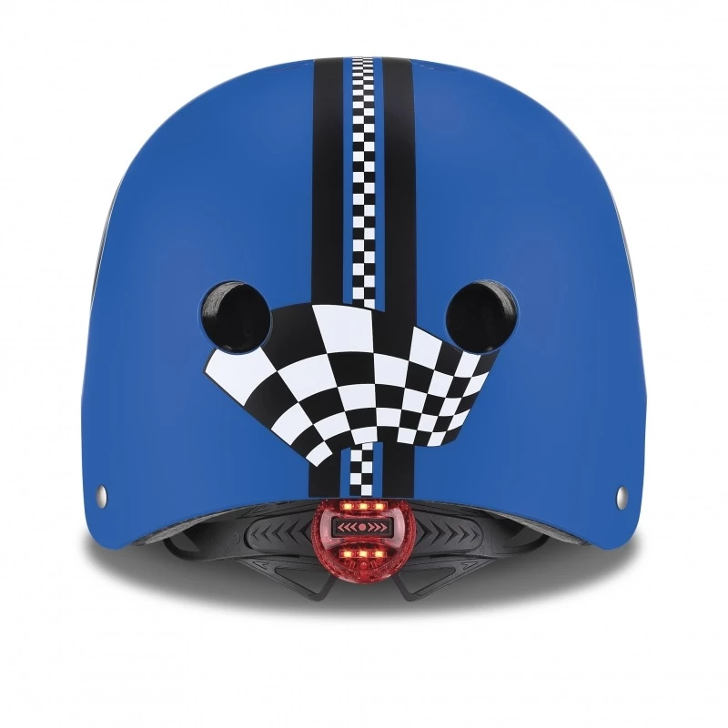 Globber | Dunkelblau | Helm Elite Lights Racing, XS/S (48-53 cm) | 507-300