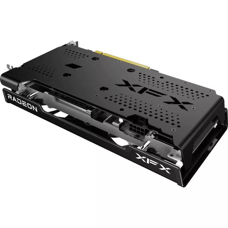 Grafikkarte XFX Radeon RX 7600 — 8 GB GDDR6, PCIe 4.0, 128-Bit, 2x DisplayPort 2.1, HDMI 2.1, 2 Lüfter