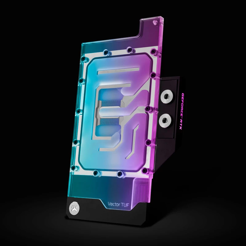 Water block EK Water Blocks Acrylic Copper Schwarz Nickel Transparent