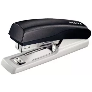 Leitz NeXXt Hefter 5517, 10 Blatt, 10 Blatt, Schwarz, Silber, Kunststoff, 80 g/m², Top, Integriert