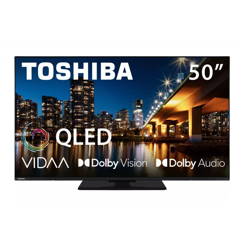 TV Toshiba 50QV3463DG 50 Zoll 4K Ultra HD QLED 3840 x 2160