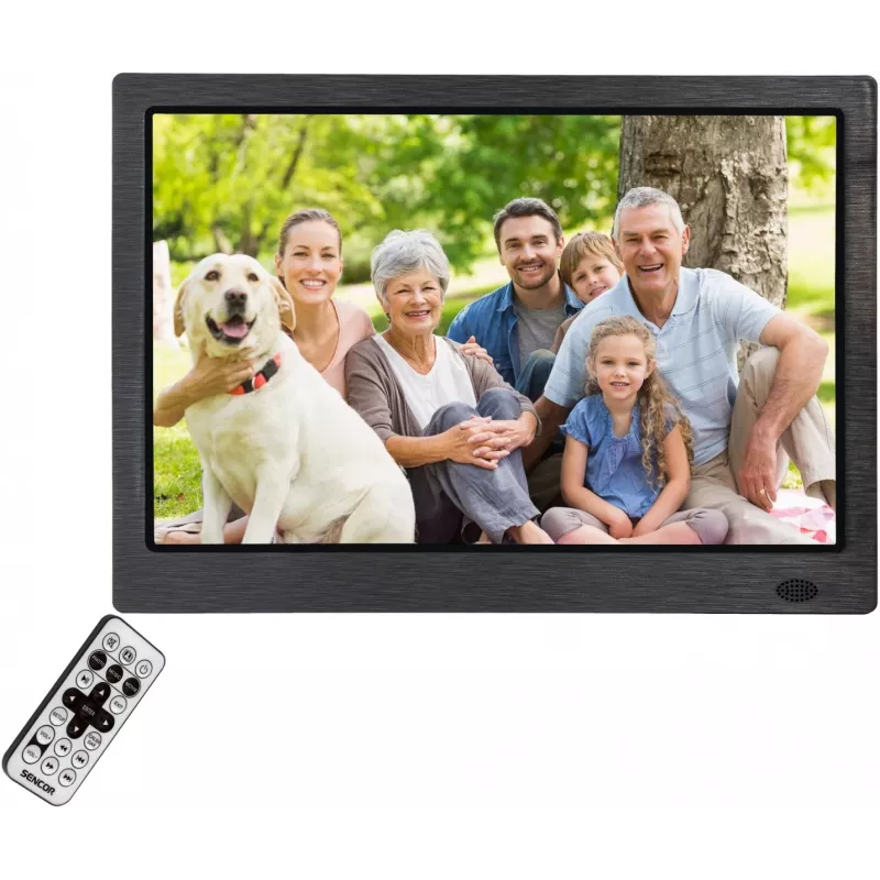 Digitaler Bilderrahmen SENCOR SDF 1371 BK — 13,3 Zoll schwarzer Rahmen