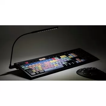 Tastatur Logickeyboard Adobe Premiere Pro CC QWERTZ German Multicolour