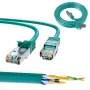 Extralink Cat.6 FTP 2m LAN-Patchkabel, Kupfer-Netzwerkkabel, Twisted Pair 1Gbit/s
