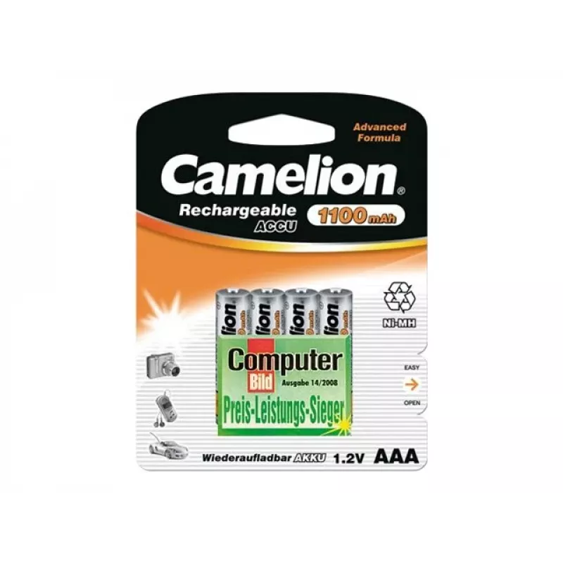 Wiederaufladbare Batterie Camelion NH-AAA1100BP4