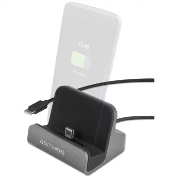4smarts Charging Dock VoltDock USB-C 60W Grau (541426)