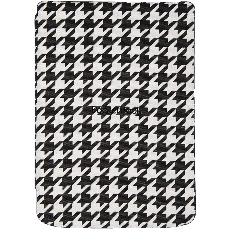 Folio-Hülle für 6-Zoll-E-Book-Reader PocketBook Shell — Schwarz/Weiß, 112 × 160 × 12,5 mm