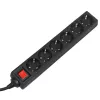 Steckdosenleiste MACLEAN MCE195G 6-fach, 5 m Kabel, schwarz