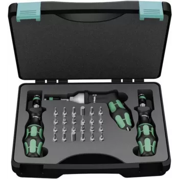 Wera Workshop Drehmomentschraubendreher-Set 27-teilig 7440/41/42 0,3 - 6 Nm (05074739001)