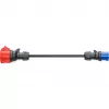 go-e Adapter Gemini flex 11 kW auf CEE blau 16 A Kabel 0,3 m
