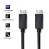 DisplayPort-Kabel Qoltec 50374 3 m Schwarz