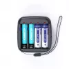 Batterieladegerät XTAR BC4 für AA/AAA NiMH und Li-Ion, 4 Slots, DC/USB-Eingang, schwarz