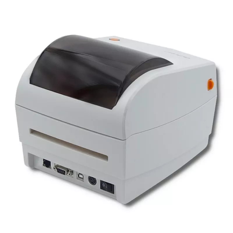 Qoltec 50243 Etikettendrucker LTP-0243 | Thermo | Hohe Geschwindigkeit | 203 dpi | USB | LAN