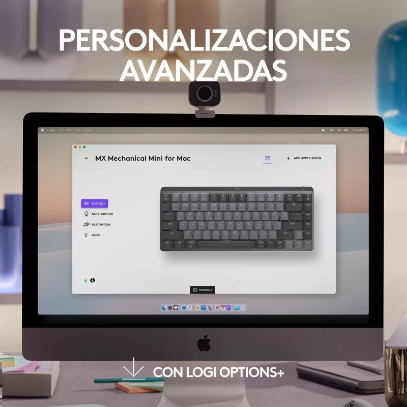 Logitech MX Mechanical Mini Wireless Keyboard Tenkeyless Bluetooth