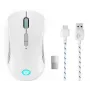 Gaming-Maus Lenovo Legion M600 RF Wireless + Bluetooth + USB Typ-A, beidhändig, 16000 DPI, 9 Tasten, wiederaufladbar