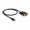Videokabel-Adapter DeLOCK 83987 Mini DisplayPort auf DVI-D 0,5 m