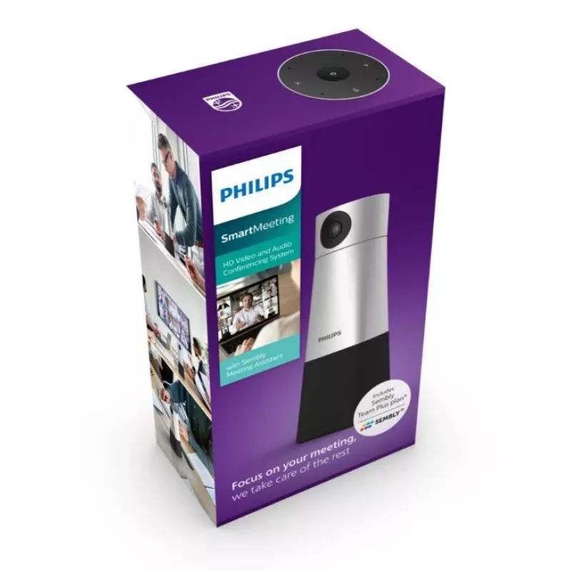 Philips PSE0550 Videokonferenzkamera Schwarz, Silber 3840 x 2160 Pixel 30 fps CMOS 25,4 / 2,8 mm (1 / 2,8 Zoll)