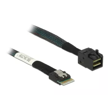 DeLOCK SAS-Kabel 85081 0,5m schlank SAS SFF-8654 Mini SAS HD SFF-8643
