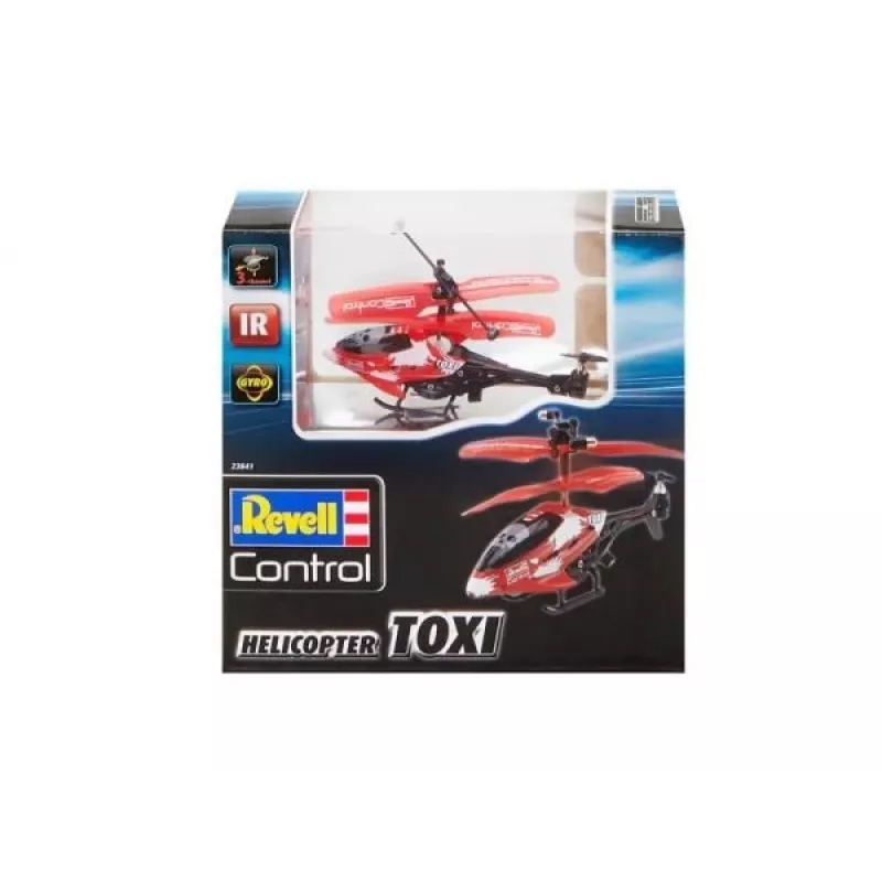 Helicopter RC Revell TOXI Elektromotor, LiPo 75 mAh, 15 g, weiß/rot/schwarz
