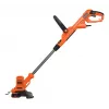 Black & Decker BESTA525-QS, Rasentrimmer, 25 cm, Nylonschnur, D-Schlaufengriff, 1,6 mm, 10 m