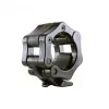 GO320 + ZG1000 Schwarze Olympiastange 14,8 kg 1830 mm HMS mit Backen-Schwarz-Verschlüssen