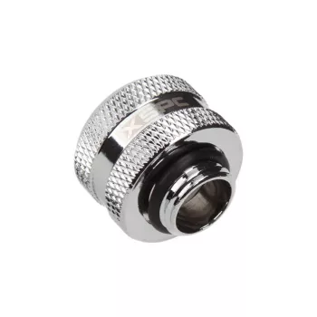 XSPC Adapter G 1/4 Zoll auf 14 mm, Chrom — 14-mm-Gewindeadapter für Flüssigkeitskühlungsanschlüsse