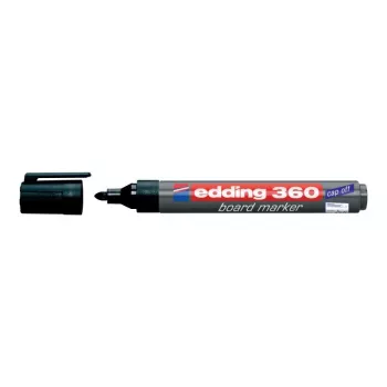 Marker Edding e-360 Schwarz 1 Stück Schreibfarben Schwarz