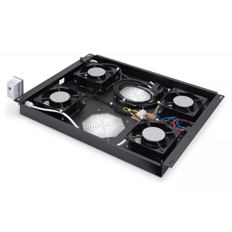 Dachlüftereinheit Digitus DN-19 FAN-4-SRV-B