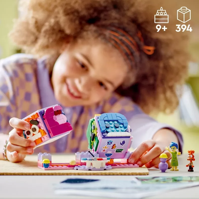 Bauspielzeug LEGO Disney Pixar Alles steht Kopf 2 Gefühlswürfel Set 43248