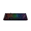 Razer Huntsman Mini 60% Gaming-Tastatur Opto-Mechanical Purple Switch RGB LED NORD kabelgebunden