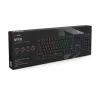 Mechanische Gaming-Tastatur SAVIO STYX Outemu Blue Hot-Swap RGB USB QWERTY US International Schwarz 104 Tasten Full-Size