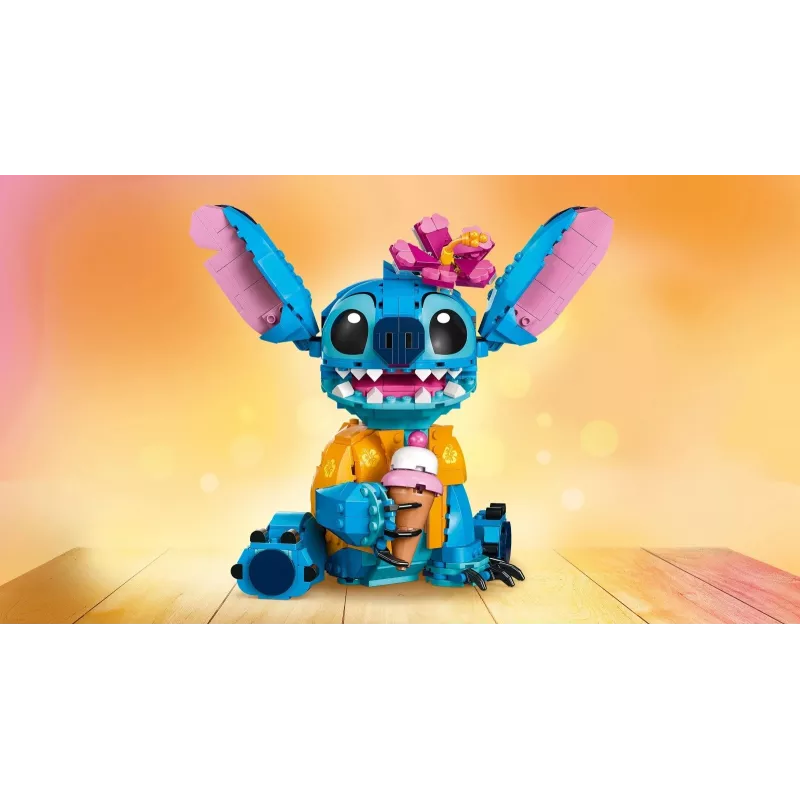 LEGO | Disney Stitch baubares Kinderspielzeug-Set mit Eiscreme 43249