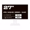 JAPANNEXT WQHD Monitor 68,6 cm (27 inch) 2560x1440 Pixel, IPS Panel, 8 ms, 75 Hz, AMD FreeSync, HDMI, DisplayPort (JN-IPS270WQHD75F-C65W-HSP-W)