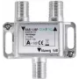 axing BAB 1-06P - Kabelsplitter - 5 - 1218 MHz - Grau - A - 6 dB - F