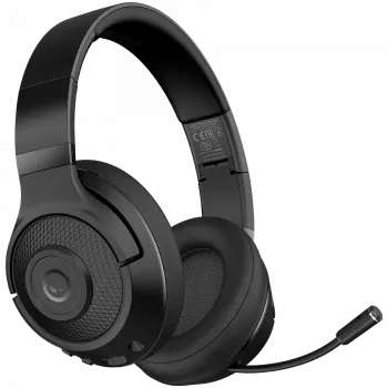 LORGAR Noah 500, Kabelloses Gaming-Headset mit Mikrofon, JL7006, BT 5.3, Akkulaufzeit bis zu 58 h (1000mAh), USB-C-Ladekabel (0,8 m), 3,5-mm-AUX-Kabel (1,5 m), Größe: 195*185*8