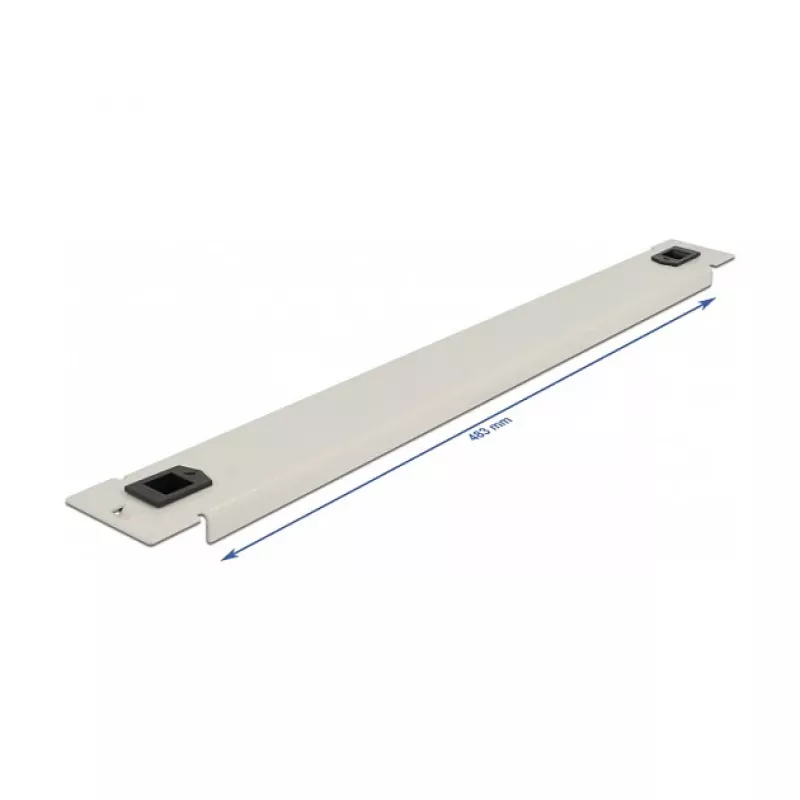 Blindabdeckung DeLOCK 19 Zoll Netzwerkschrank 66630 grau