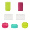 Knetmasse Wonder Factory Never Dry Dough, Limettengrün, Pink